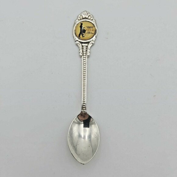 Canadian Forces Tattoo Canada Souvenir Silver Plated Collector Spoon 4-3/4" - Picture 1 of 3